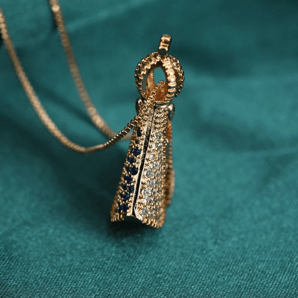 Colar Nossa Senhora Aparecida - Banhado a Ouro 18K (Ultimo dia da Promoção)