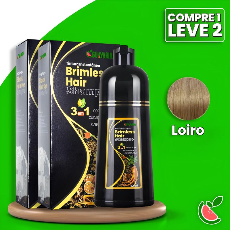 Shampoo Tinta Brimless (Dura Até 6 Meses!) + BRINDE Especial